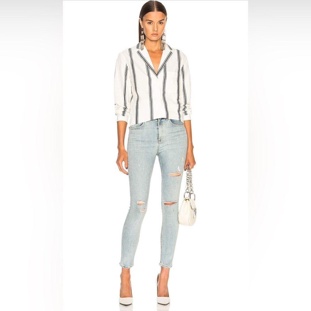 NWT Rag & Bone Norlet High Rise Ankle Skinny jeans Size 32 Retail $225 - Picture 4 of 8
